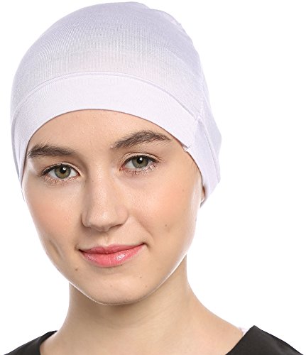 Ababalaya Sleep Cap Neck Gaiter Scarf Tube Cap Sports Headband Hijab Undercap