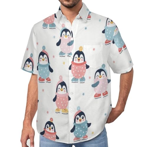 Chemise Hawaïenne pour Homme Manches Courtes Imprimé Dessin Animé Adulte