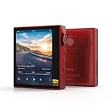 HIDIZS AP80 Hi-Fi Bluetooth MP3 Player, Portable High Resolution Digital Audio Player with LDAC/aptX/DSD, Lossless Music Player with Full Touch Screen (Red)