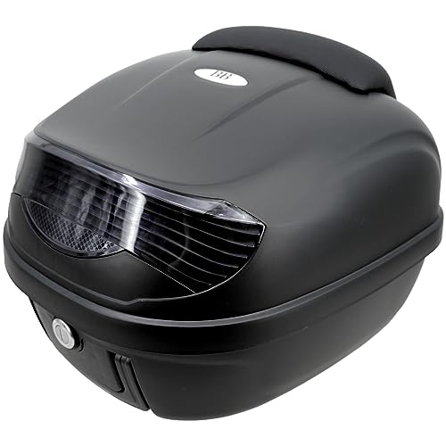 モトボワットBB バイク リアボックス 29L バックレスト付 ブラック...