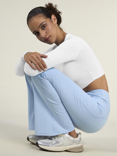 Image of CAVA Sculpt Crew Top for Women | Snug Sculpted Fit, Long Sleeves, Classic Crew Neck, Minimal Branding, Everyday Activewear Tee
