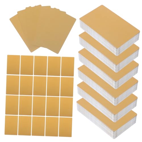 Cartes de visite metalliques pour sublimation thermique afin de reussir vos creations