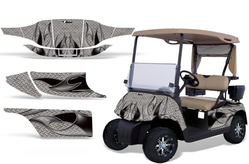 AMR Racing Golf Car Graphics Kit: Golf Cart Stickers for