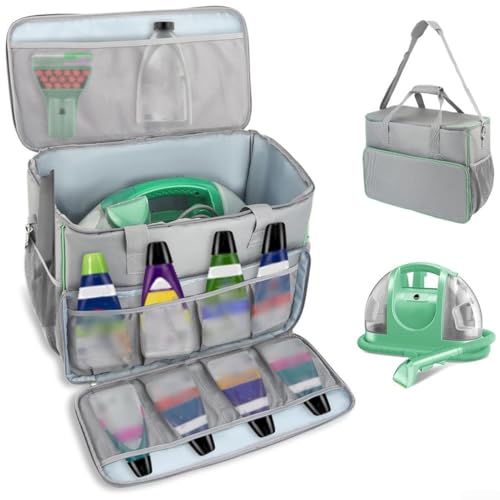 Multi Pocket Carrying Case for Bissell Carpet Cleaner 1400B with Secure Closure and Spacious Interior for Accessories