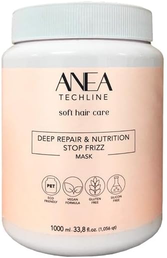 Anea Techline Deep Repair & Nutrition Stop Frizz Hair Mask 1000ml