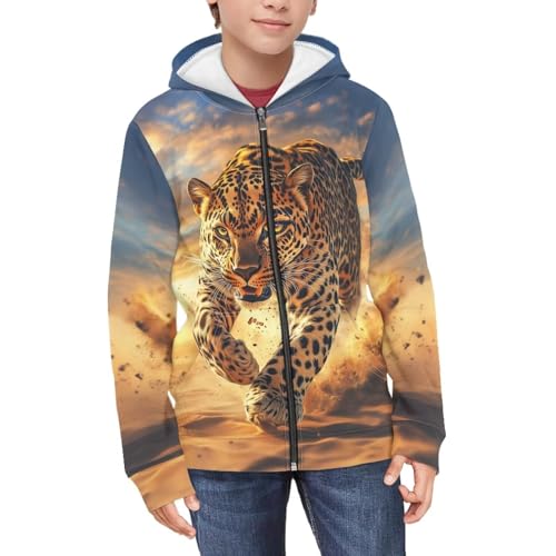 DISNIMO Little Girls Casual Zip Up Hoodies Long Sleeve Hooded Jacket Coat with Pockets4