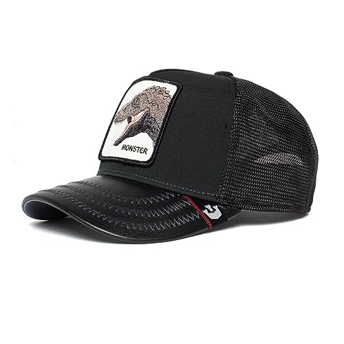 Casquette pour enfant Little Monster Goorin Bros noire avec écusson