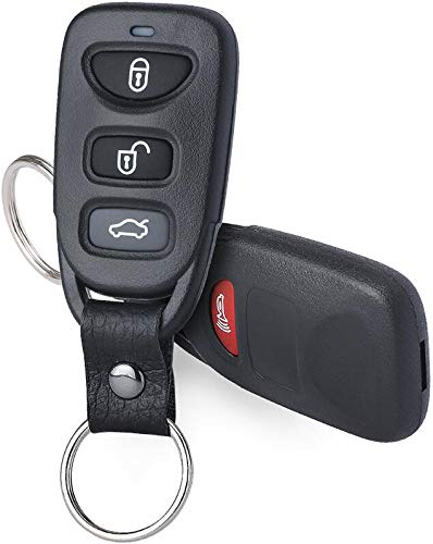 KeymallKeymall keyless Entry Replacement Car Key 4B Fob Remote 433MHZ for Hyundai Elantra Sonata Sonata Fe 2006-2011, FCC: OSLOKA-423T, P/N: 95430-F2300