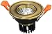 DOPROWADZIŁO Sufit Downlight LED 3W-15W Modernizacja Downlights Vintage Brąz No Strobe IP44. Wodoodporne reflektory sufitowe wbudowane Amerykański Vintage Wbudowane Downlights Aisle Lighting Garage Li