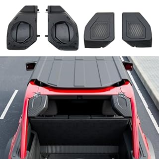 PTYYDS 6.5-Inch Rear Speaker Pods Compatible with 2021-2025 Ford Bronco 4 Door Pod Speaker Enclosure Replacement for 2021-2025 Ford Bronco Accessories