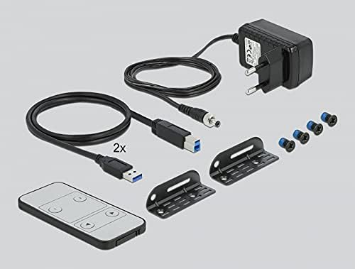Delock HDMI KVM Switch 4K 60Hz with USB 3.0 and Audio - Image 4