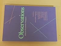 Observations. Essays on Documentary Photography. The Friends of Photography. Untitled 35. 1984. Paper with dustjacket. B0096FHF7G Book Cover