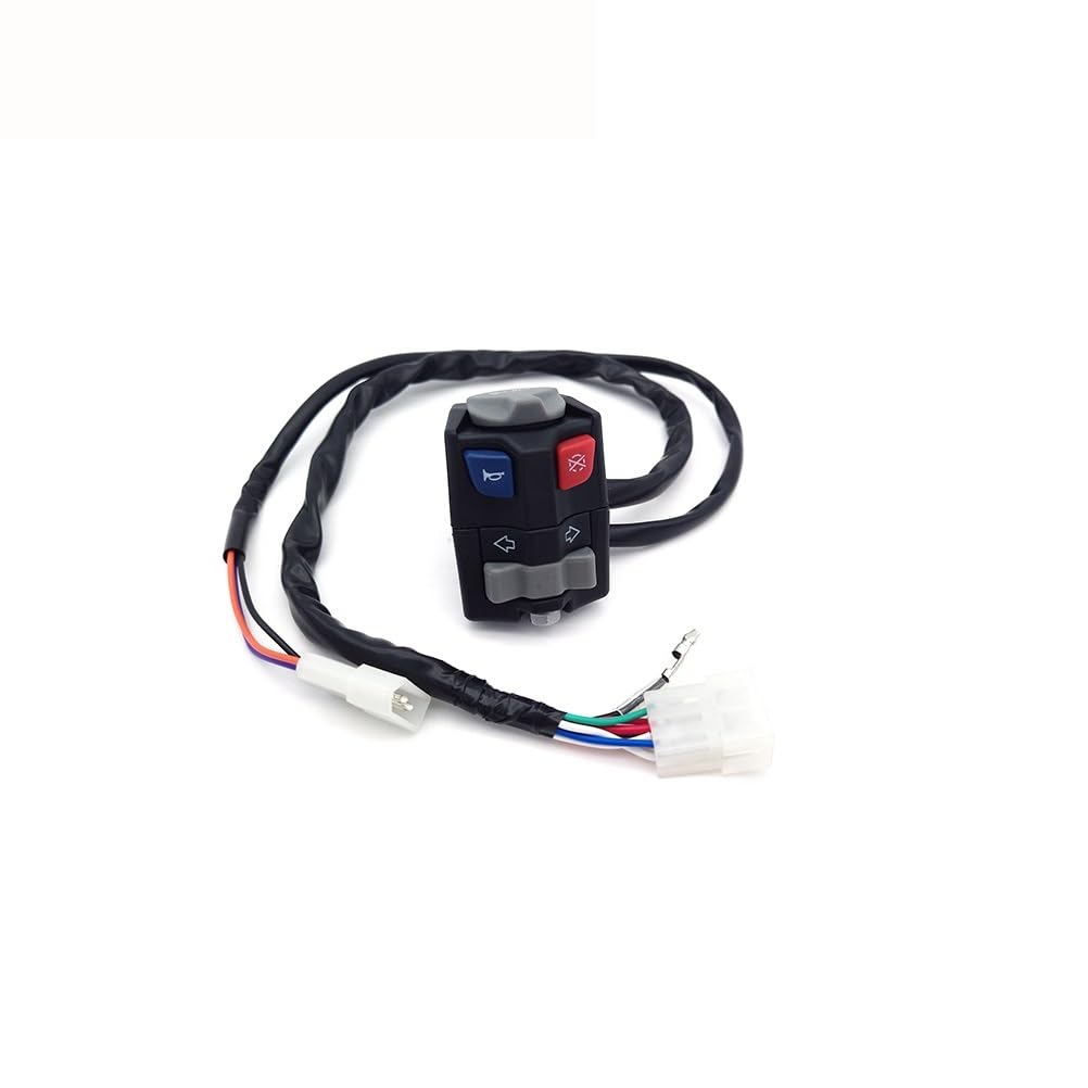 Pulsador arranque moto Interruptor multifuncional para motocicleta, señal de giro, doble enchufe, parada motor, faro, interruptor luz baja EXC EXCF XCW