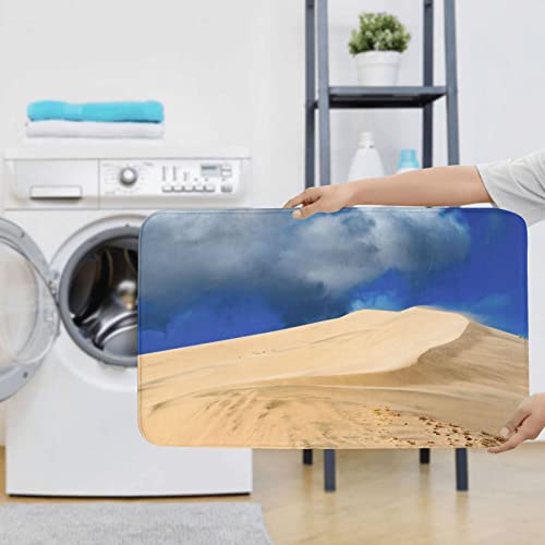 Kelso Dunes Mojave Desert California Print Rug Mats Pads Badvorleger Badezimmerteppich Set 3 Stück + Konturteppich + Toilettendeckelbezug – Bild 8