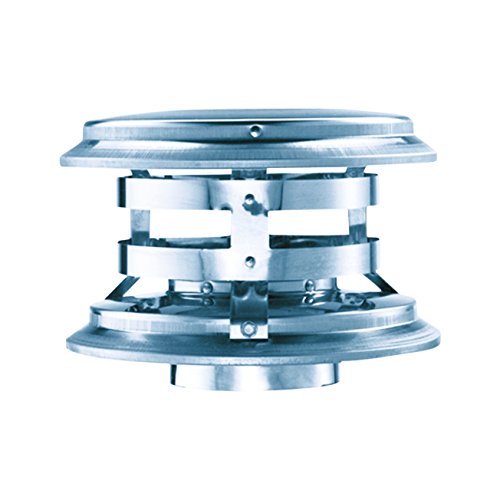 DuraVent PelletVent Vertical Cap - 3in. Model Number 3PVL-VCR