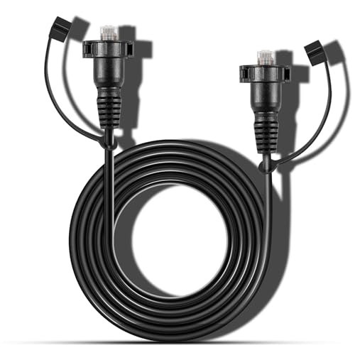 Bzumperyz 10 Foot Marine Network Cable for Garmin RJ-45 Compatible with GPSMAP, ECHOMAP Plus/UHD/Ultra, GMR, GMR Fantom, GMS, GSD, GCV 10 Scanning Sonar Module, #010-10550-00 (10 Feet)