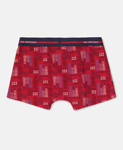 Image of Jockey UB03 Boys Super Combed Cotton Elastane Printed Trunk (Pack of 2)