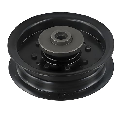 Kompatible Riemenscheibe 532196104 Compatible for Craftsman/Husqvarna/Poulan - Flache Riemenscheibe 196104 197380 532197380, für 42 46 48 54 Mäherdeck, Compatible for AYP 197379 & OEM 532196106