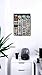Mascar Displays Pro Black Wall Mounted Die Cast Display Case for 1/64 Scale Cars Lightweight Holds 48-50 Sealed Hot Wheels or Matchbox Cars Storage Organizer Shelf w/ Protective dust Cover