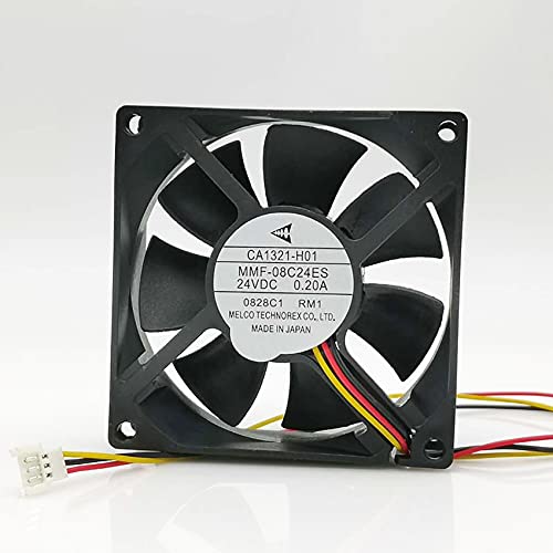 Original MMF-08C24ES RM1 For Mitsubishi CA1321-H01 8025 24V 0.20A 3-wire inverter fan