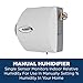 AprilAire 600M Whole-House Humidifier, Manual High Output Furnace Humidifier, Large Capacity Whole-House Humidifier for Homes up to 5,000 Sq. Ft., White