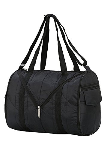 Image of New Folding 16 Inches PU Casual Travelling Bag 1 Main Compartments with Two Side Zippered Pockets for Men /Women