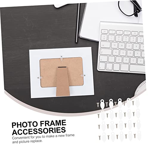 Image of DOITOOL 3 Sets Practical Hanging Picture Frames Photo Frame Turn Fasteners Kit
