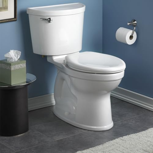 American Standard 211CA004.020 Champion PRO Two-Piece 1.6 gpf/6.0 Lpf Standard Height Elongated Toilet Without Seat, White - Thumbnail 2