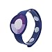 WEMELODY 3PCS/Lot Outdoor UV Tester Band Bracelet Meter Watch Ultraviolet Rays Sensor Indicator Detector Color Changing Best Gift for Friends/Relatives and Loves Skin Protection(Dark Blue)
