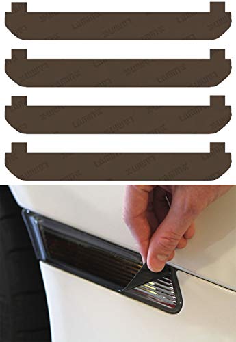 Lamin-x Custom Fit Charcoal Side Fender Marker Covers for GMC Sierra 2500, 3500 (20-)