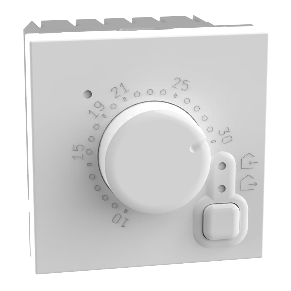BTICINO MatixGO Termostato 2 moduli Bianco JW4441 Termostato ambiente elettronico