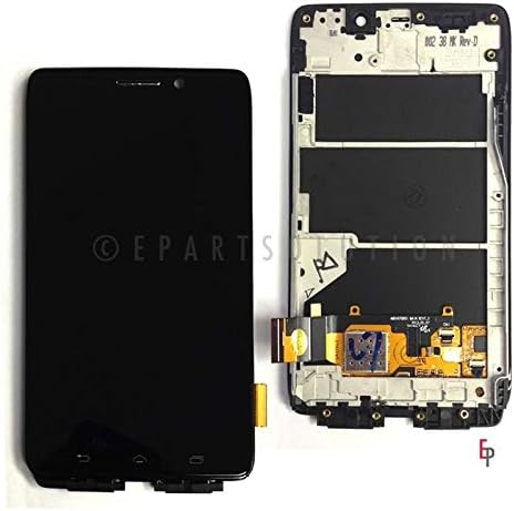 ePartSolution_Replacement Part for Motorola Droid Ultra XT1080 MAXX 1080M LCD Display Touch Screen Digitizer Front + Frame Assembly USA