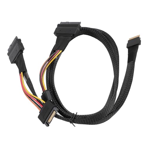 Cable adaptador NVME SFF-8654 para SAS SATA 12 Gbps 80 cm miniatura 4