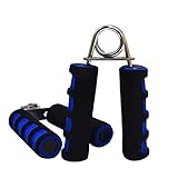 Fablcrew 1Pcs Hand Grip Musculation,Muscleurs de Main en Métal, Mousse Poignee Pince de Musculation Avant Bras Main Exercice Muscle