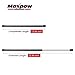 Maxpow 2pcs Rear Window Glass Gas Charged Lift Support Rear Window Lift Window Shock Window Struts Compatible With Wrangler 2007-2010 6602