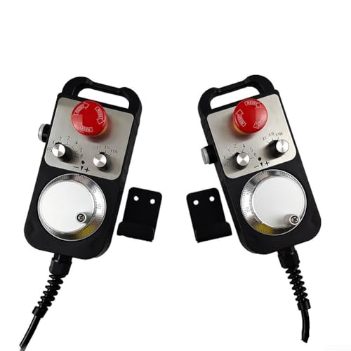 Controlador CNC MPG para evitar colisiones con parada exigente y engranajes triples 6