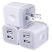 Wall Charger, [3-Pack] 5V/2.1AMP Ailkin 2-Port USB Wall Charger Home Travel Plug Power Adapter Replacement for Phone XS/8/7/7 Plus, 6s/6s Plus, Samsung Galaxy S7 S6, HTC, LG, Table, Motorola and More