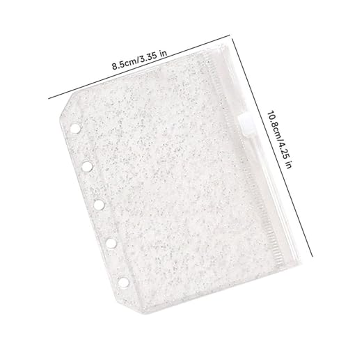Hojas protectoras transparentes M5 y fundas para documentos con cremallera de 5 anillas 5