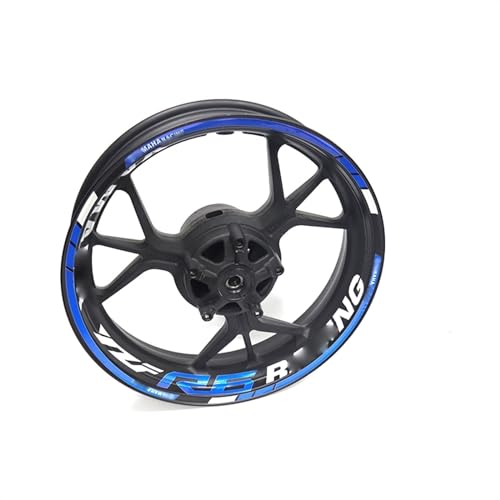 Autocollants moto décalcomanies jante pour pour YZFR6 style racing