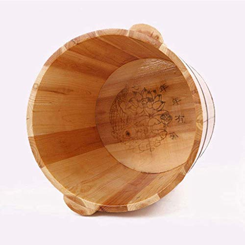 Masajeador Spa para Pies Barril de Madera 40 cm miniatura 5