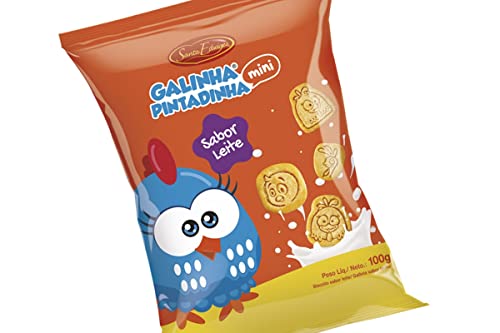 Santa Edwiges Biscoito Leite Galinha Pintadinha 100G