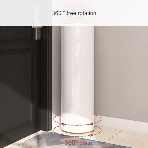 Étagère à chaussures rotative en métal pour optimiser l'entrée - 3