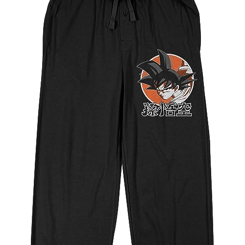 Bioworld Dragonball Z Goku Men's Black Sleep Pants2