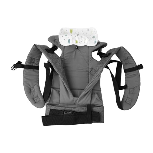 Mochila portabebés ergonómica de 3 posiciones, transpirable, para recién nacidos de 3 a 36 meses