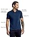 True Classic Novelty Polo Shirts for Men – Mens Polo Shirts Short Sleeve Cotton, Pack of 1, Navy, 3XL