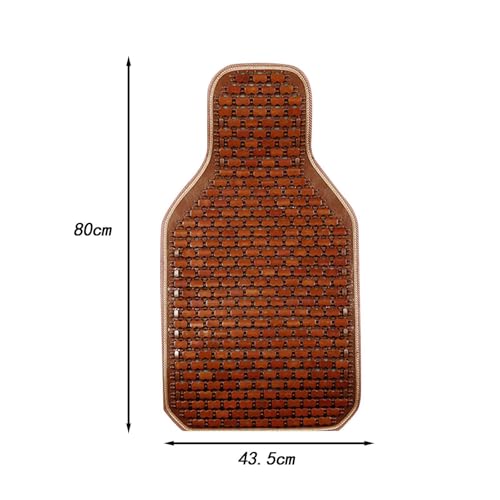 Cojín de bambú para asiento de coche, respaldo transpirable refrescante de verano 6