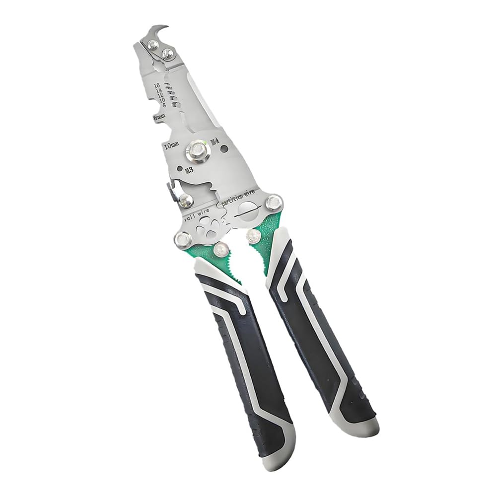 Littimoon 18 in 1 Foldable Wire Stripper,Multifunctional Wire Stripper,Multifunction Wire Stripper,Electrical Pliers