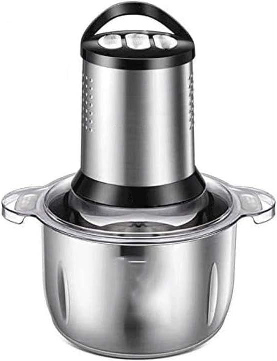 Mini Food Chopper Processor Onion Vegetable Garlic Electric Capacity Silver