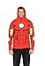 Produktbild I Am Iron Man LED Light Up Sweatshirt Hoodie (Adult L)
