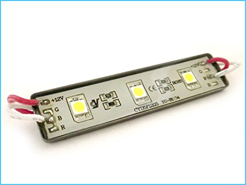 Modulo Mattone LED 3 SMD 5050 Bianco Ghiaccio 12V
